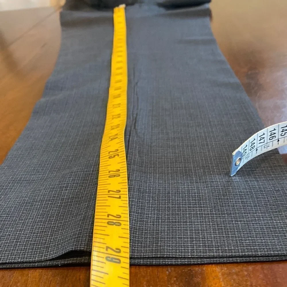 Santorelli Made in Italy Men’s Luxury Virgin Wool Blend Trousers Size 32x29
